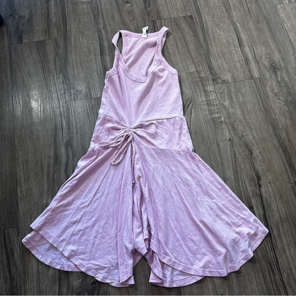 Daily Practice x Anthropologie Half Pipe Mini Dress Rose Pink Coquette Sz XXS